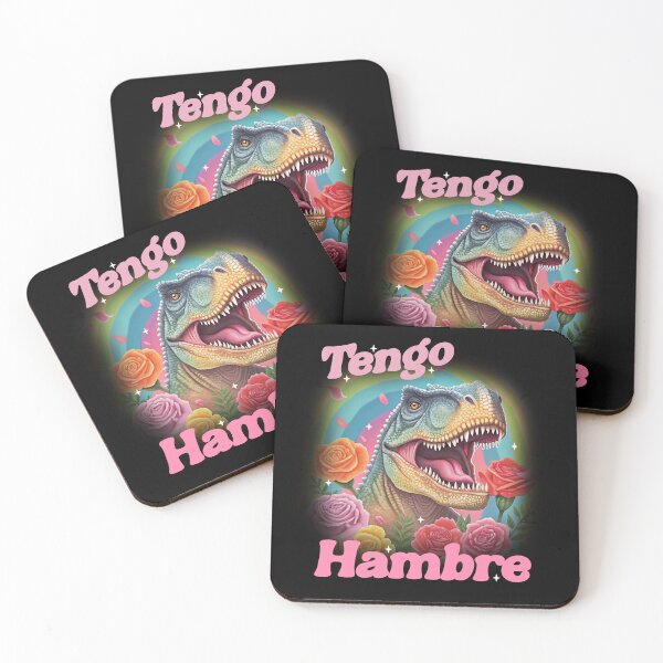 Item preview, Camiseta de dinosaurio Tengo Hambre | Camiseta para exteriores | Camiseta de humor español | Camiseta divertida latina | Latinx | Camiseta en español designed and sold by Rosqzz.