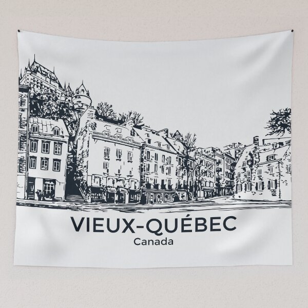 Item preview, Vieux-Québec - Canada designed and sold by Lakeric Cityscapes.