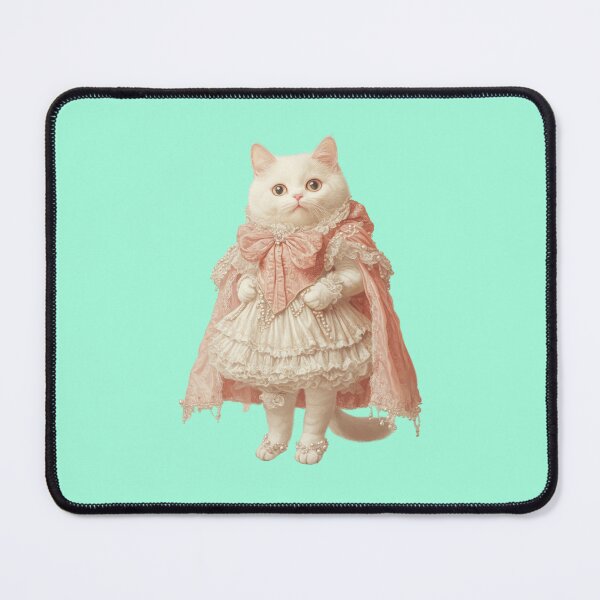 Item preview, vintage Rococo cat designed and sold by Mauswohn.