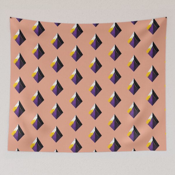 Item preview, Pink Salmon Rhombus designed and sold by Jin-Ai.