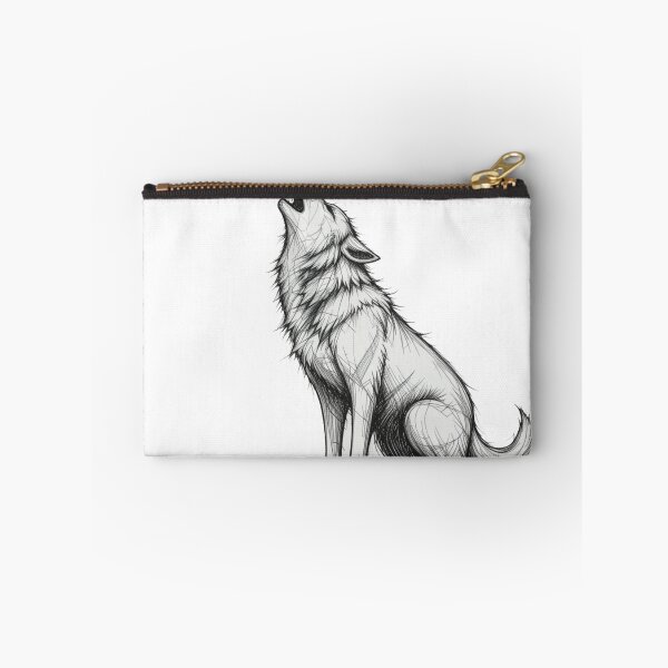 Item preview, Expressive Howling Wolf designed and sold by RebelPaintBrush.
