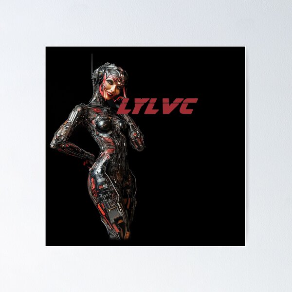 Item preview, LYLVC LOGO - RED ROBOT designed and sold by lylvcband.