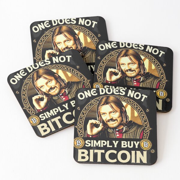 Item preview, One Does Not Simply Buy Bitcoin designed and sold by Glassmaster.