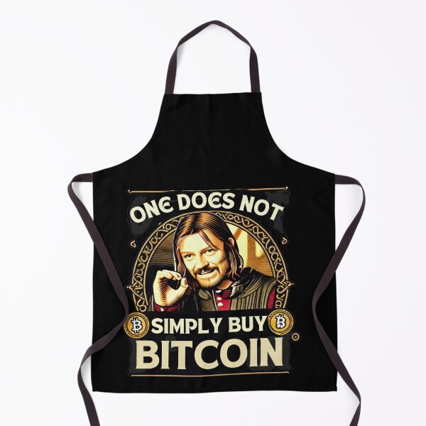 Item preview, One Does Not Simply Buy Bitcoin designed and sold by Glassmaster.