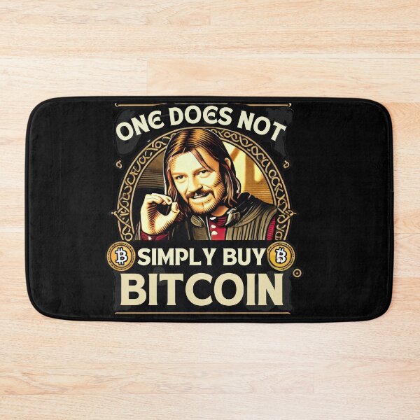 Item preview, One Does Not Simply Buy Bitcoin designed and sold by Glassmaster.