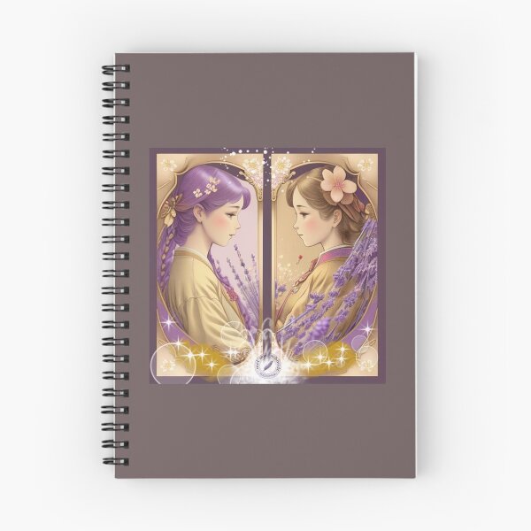 Artikelvorschau, Lady Lavender Gold & Lady Sakura Gold entworfen und verkauft von Schmidt Stationery.
