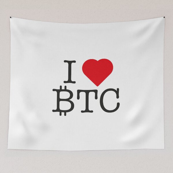 Artikelvorschau, Ich LIEBE BTC entworfen und verkauft von bembureda.