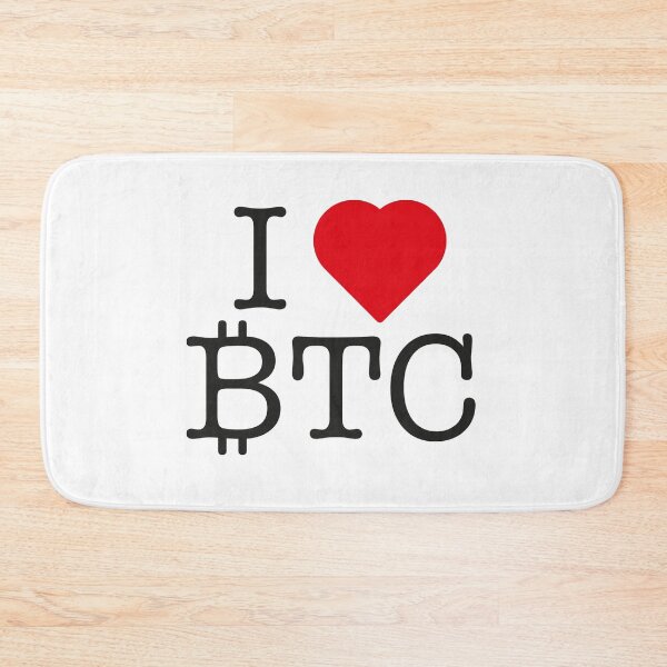 Item preview, I LOVE BTC designed and sold by bembureda.