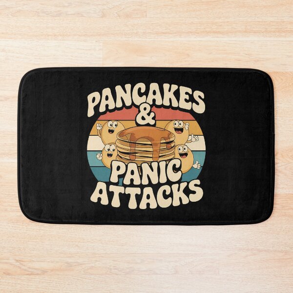 Item preview,  Pancakes and Panic Attacks - This is the perfect gift for anyone who loves pancakes and embraces a humorous take on mental health awareness. designed and sold by ZyziowskyArt.