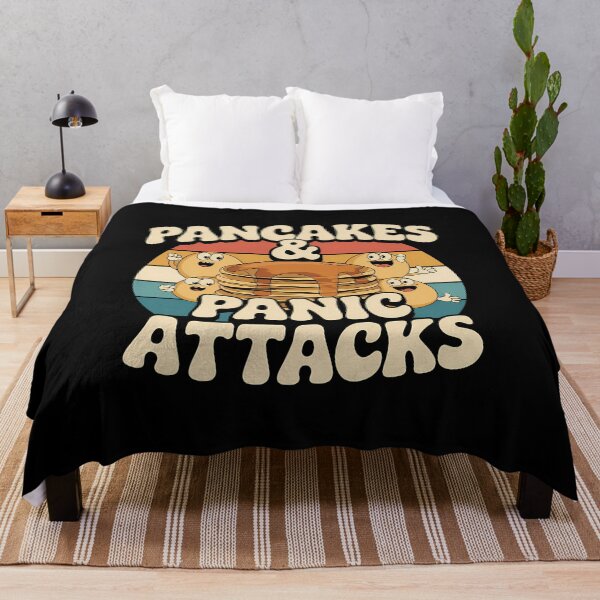 Item preview,  Pancakes and Panic Attacks - This is the perfect gift for anyone who loves pancakes and embraces a humorous take on mental health awareness. designed and sold by ZyziowskyArt.