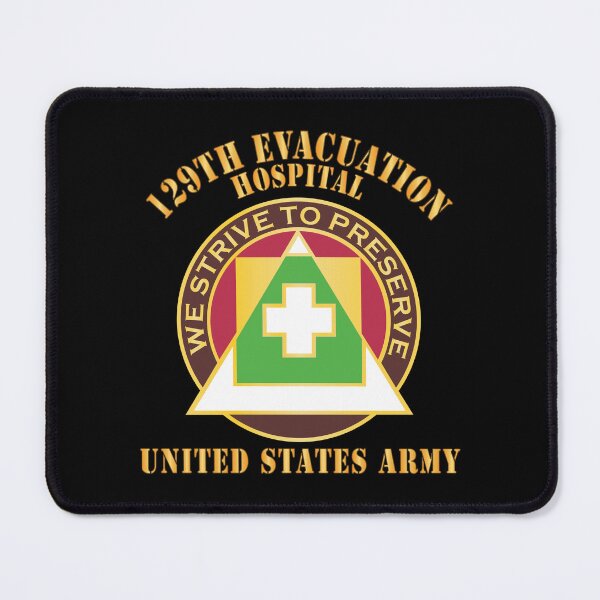 Item preview, DUI - 129th Evacuation Hospital - US Army X 300 designed and sold by Military Insignia Products.