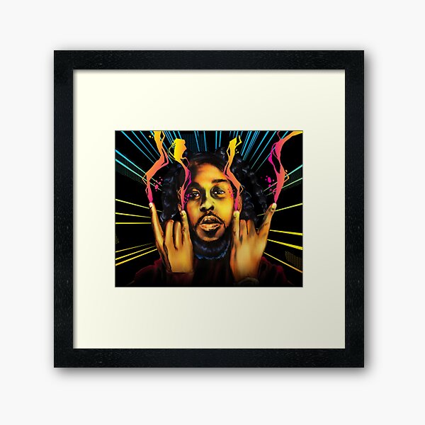 "Jamaican artist popcaan unruly" Framed Art Print by ebazon Redbubble