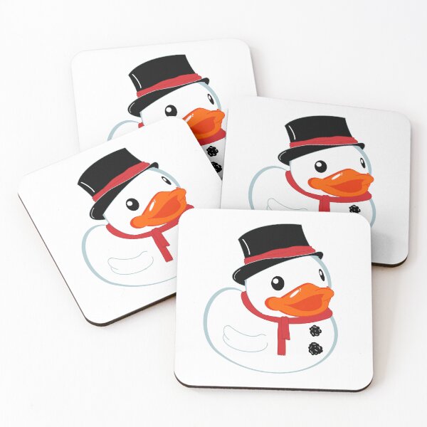 Item preview, Snowman Rubber Duck designed and sold by sydhanke42.