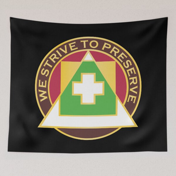 Item preview, DUI - 129th Evacuation Hospital wo Txt X 300 designed and sold by Military Insignia Products.