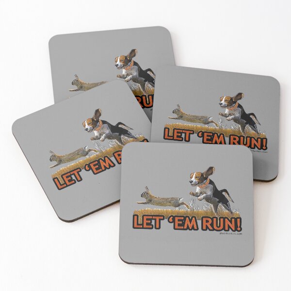Item preview, Let ‘em Run Beagle Rabbit Hunter designed and sold by ShedHunters.