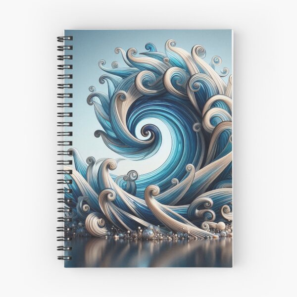 Item preview, geometric decorative waves designed and sold by Dogandesighn.