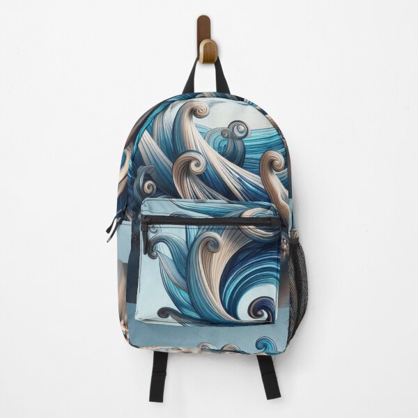 Item preview, geometric decorative waves designed and sold by Dogandesighn.