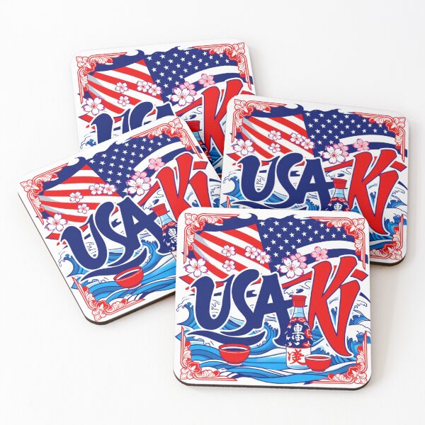Item preview, Sake States Style - illustration designed and sold by andrex66.