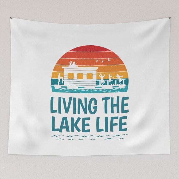 Item preview, Living the Lake Life Houseboat  designed and sold by jaygo.