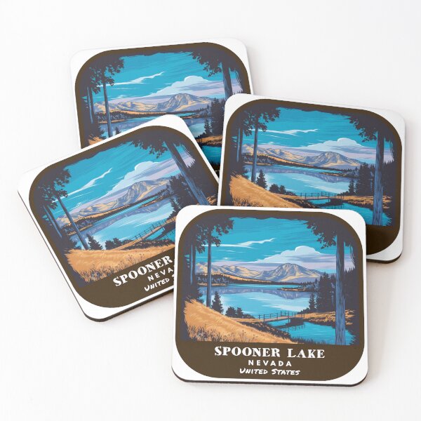 Item preview, Vintage Spooner Lake (Nevada) designed and sold by RabbitK.
