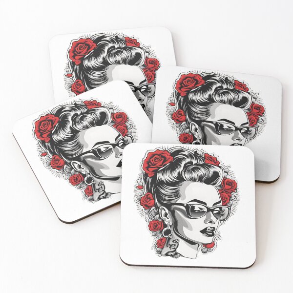 Item preview, Rockabilly girl designed and sold by whatthefoxsays.