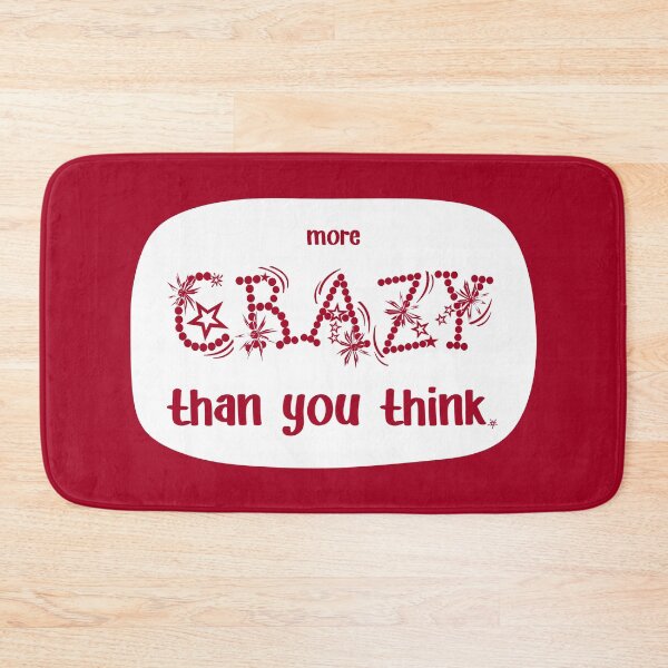 Item preview, IT'S MORE CRAZY., Unique designed and sold by villacreativa.