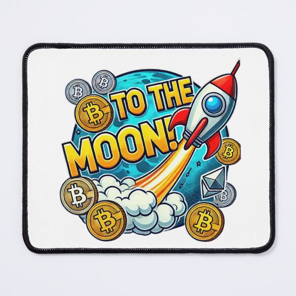 Item preview, Bitcoin To the Moon! designed and sold by Glassmaster.