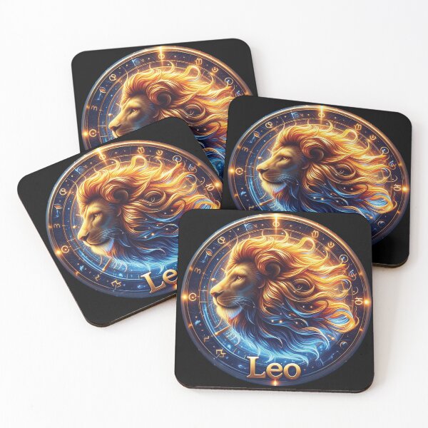 Item preview, Fiery Leo Vibes: Majestic Zodiac Wheel Art designed and sold by Yehia-Massoud.