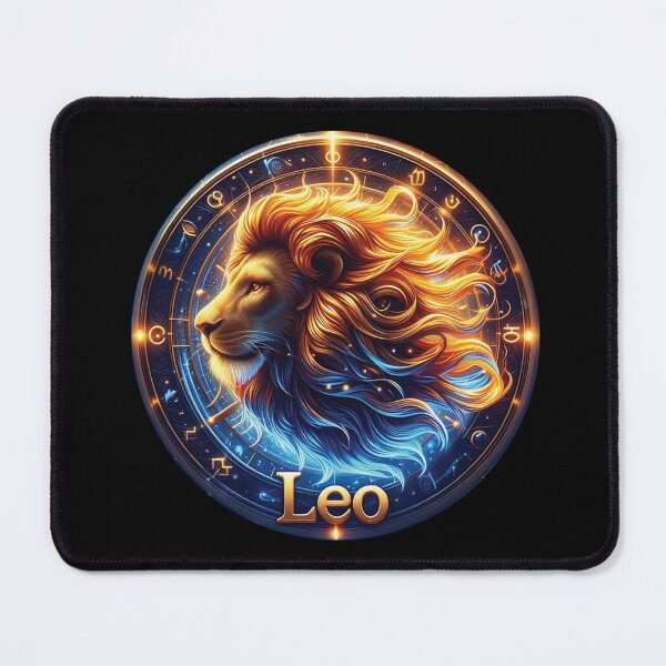 Item preview, Fiery Leo Vibes: Majestic Zodiac Wheel Art designed and sold by Yehia-Massoud.