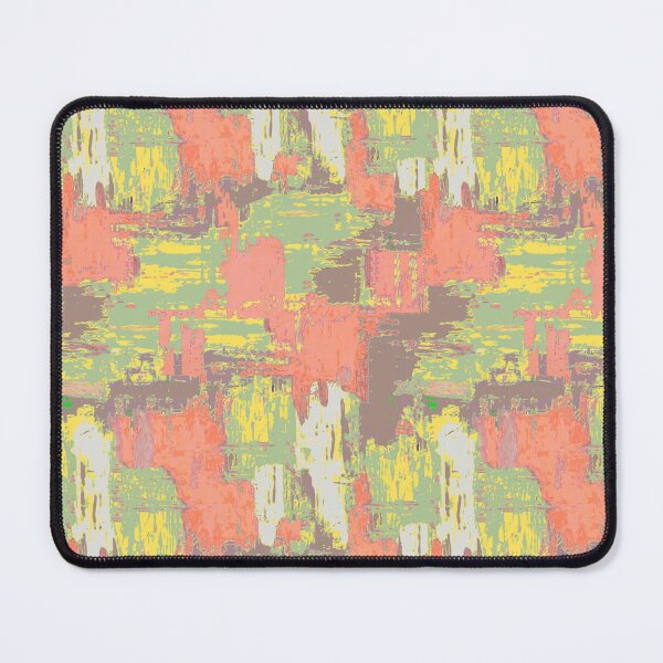 Item preview, Brush strokes artistic pink green sage designed and sold by Alessandro Remo Mazzoni Remotextiles.
