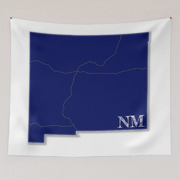 Item preview, New Mexico Interstates [Navy] designed and sold by PhilbonianDezin.