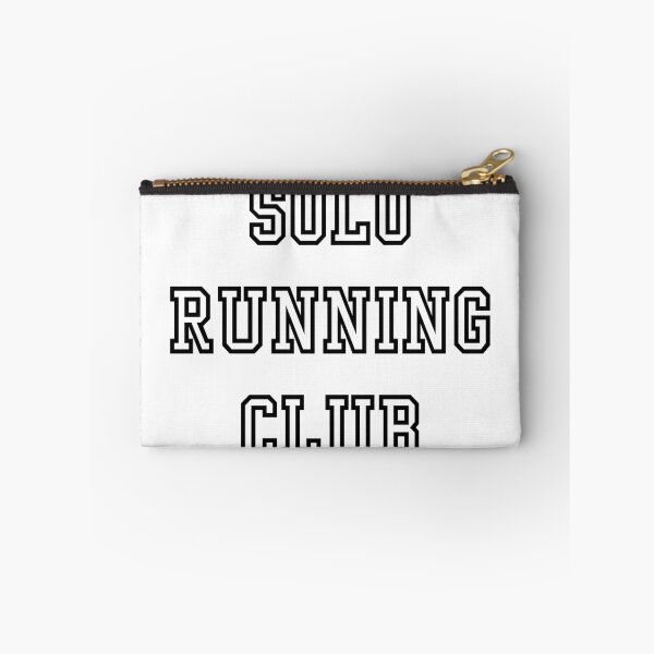 Item preview, Solo running club (black text) designed and sold by BitsNPix.