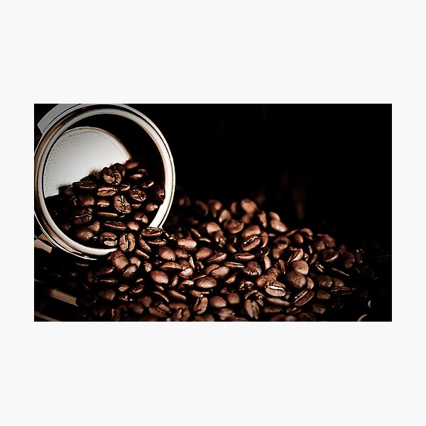 Spill the beans. Photographic Print