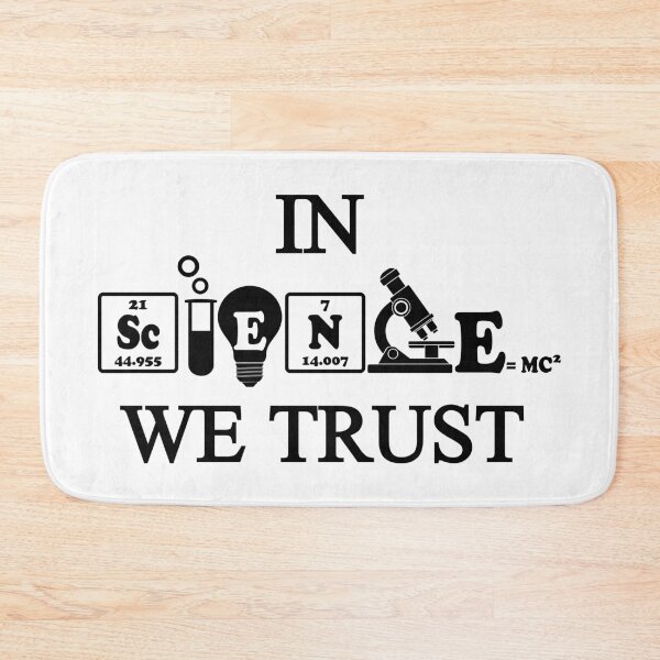 Item preview, Funny Science – In Science We Trust Gift for Scientists and March Enthusiasts designed and sold by ScienceCorner.