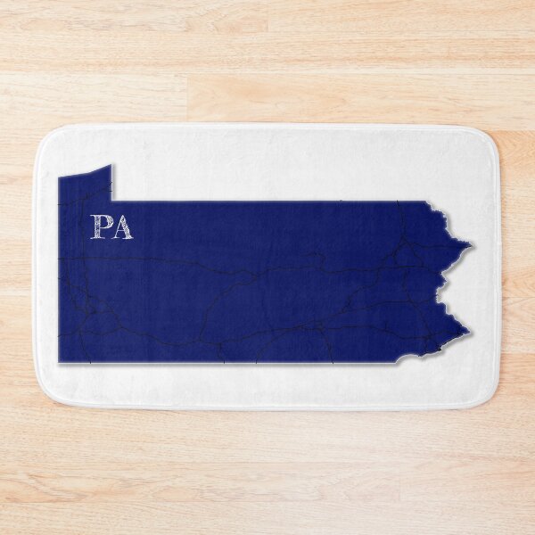 Item preview, Pennsylvania Interstates [Navy] designed and sold by PhilbonianDezin.