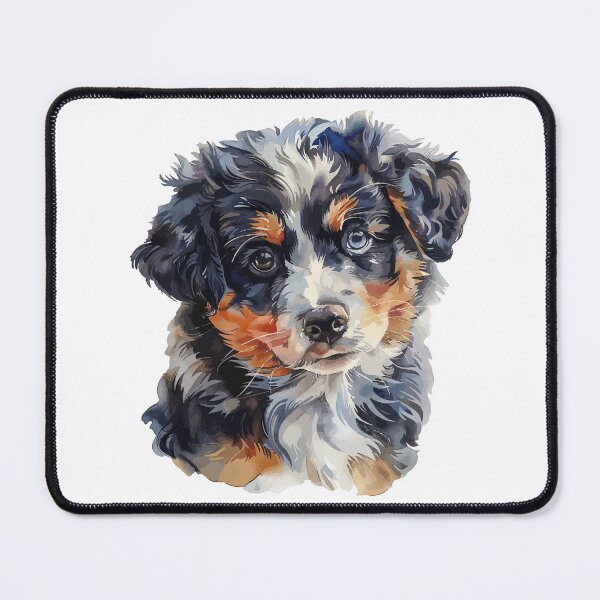 Item preview, Australian Shepherd Puppy designed and sold by VelvetRoom.