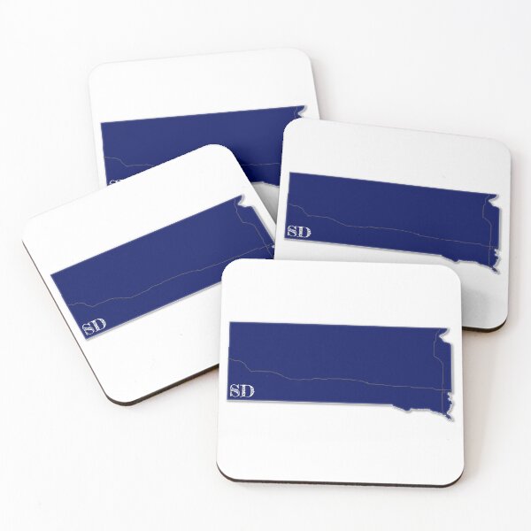 Item preview, South Dakota Interstates [Navy] designed and sold by PhilbonianDezin.