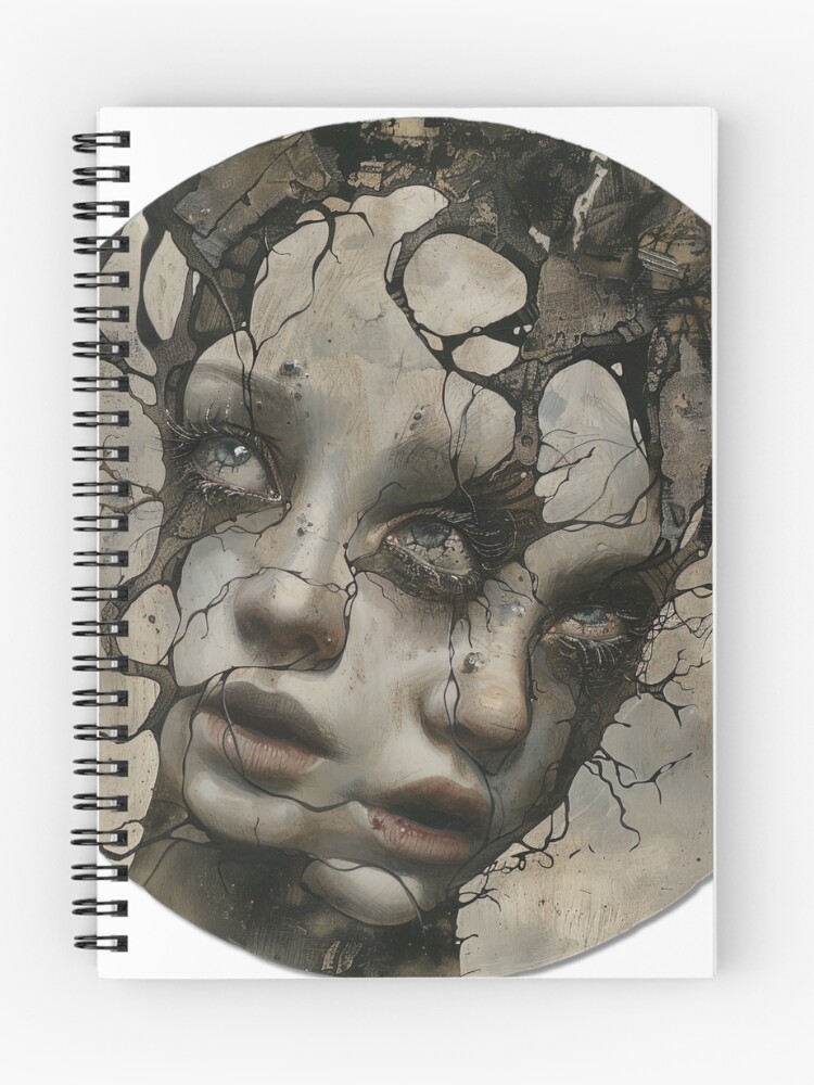Thumbnail 1 of 3, Journal, Fragmented Identities designed and sold by jgvisualarts.
