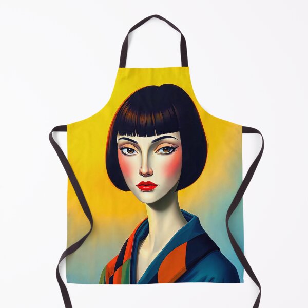 Item preview, Bobs and Bangs Modernist Portrait 5 designed and sold by Yontartov.