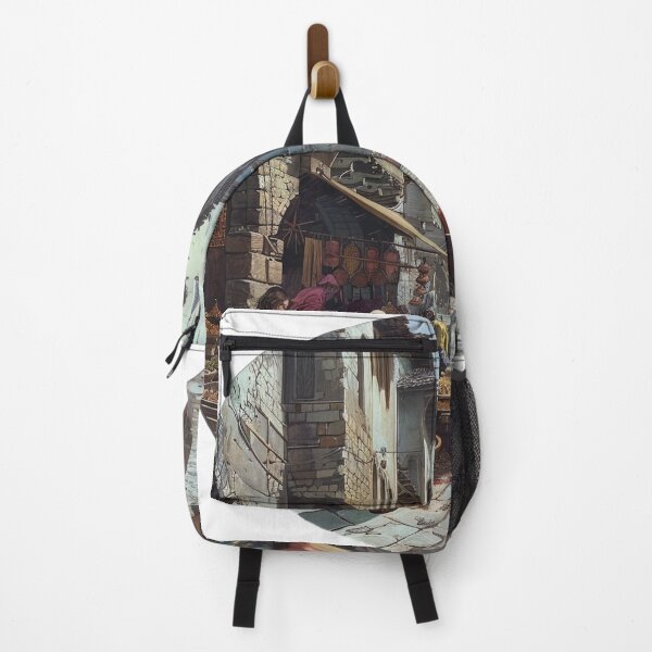 Item preview, Medieval Market Scene designed and sold by jgvisualarts.