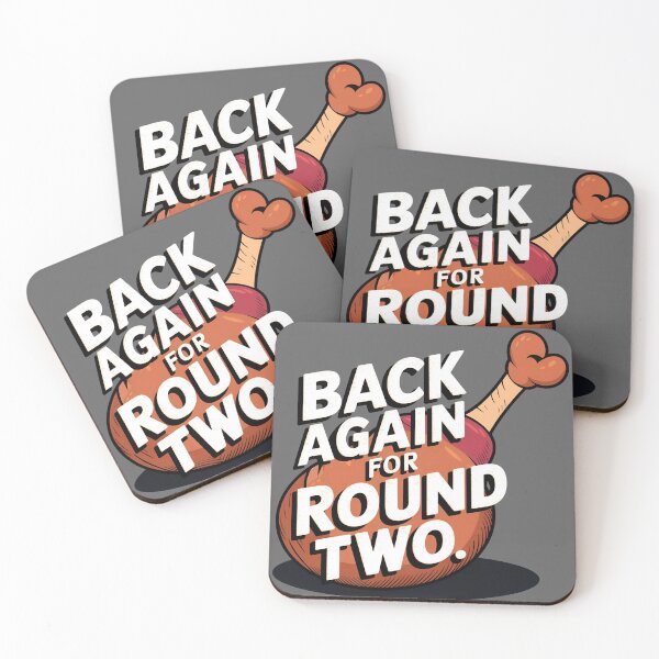 Item preview, Back Again for Round Two  designed and sold by SRXTees.