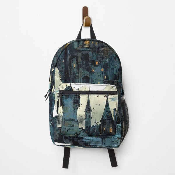 Item preview, Enchanted Castle at Dusk designed and sold by jgvisualarts.