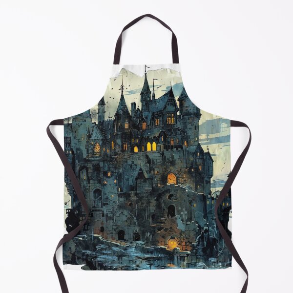 Item preview, Enchanted Castle at Dusk designed and sold by jgvisualarts.