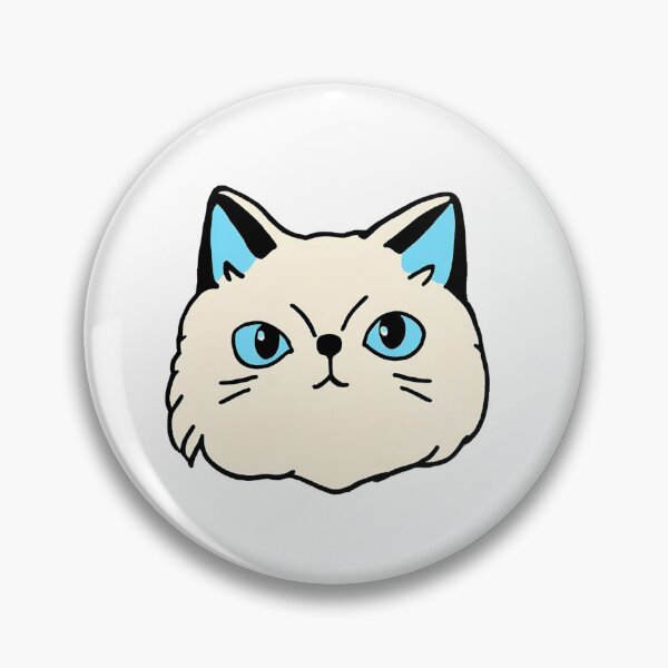 Item preview, Adorable Kawaii Birman Cat - Cute Cat  Art designed and sold by CuteAndAesthetic.