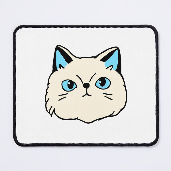 Item preview, Adorable Kawaii Birman Cat - Cute Cat  Art designed and sold by CuteAndAesthetic.