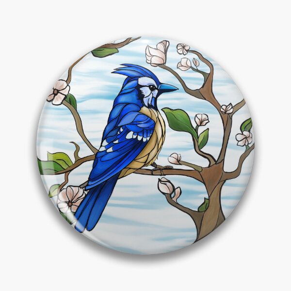 Item preview, Blue Jay Art designed and sold by AaraAngelArts.