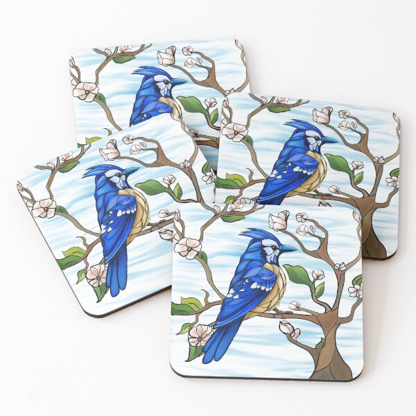 Item preview, Blue Jay Art designed and sold by AaraAngelArts.