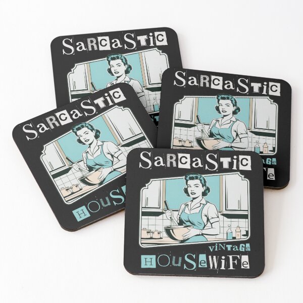 Item preview, Sarcastic Vintage Housewife ideal for any woman who loves humor and classic style designed and sold by ketkacreations.