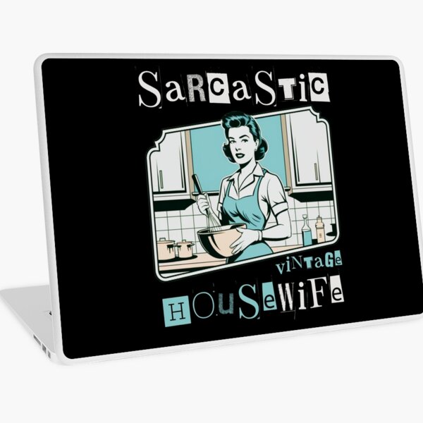 Item preview, Sarcastic Vintage Housewife ideal for any woman who loves humor and classic style designed and sold by ketkacreations.