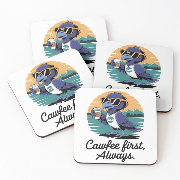 Item preview, Cawfee first, always designed and sold by SRXTees.